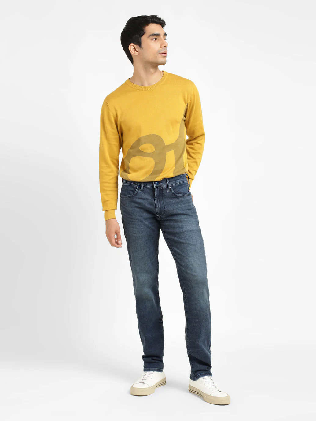 Men's Redloop 511 Blue Slim Fit Mid Rise Jeans - Image 8