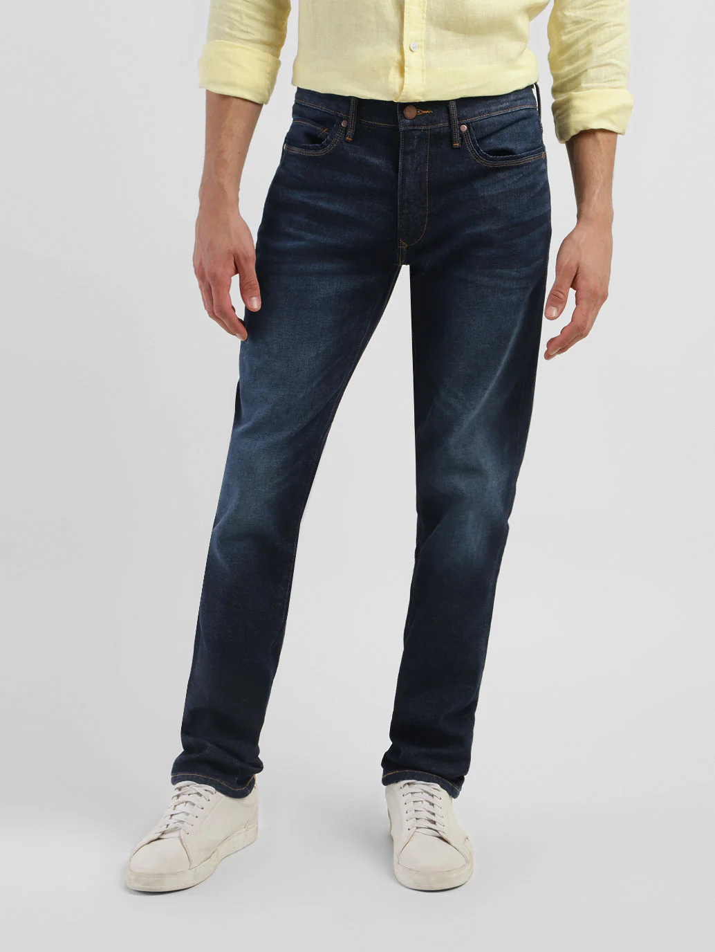 Men's Redloop 511 Blue Slim Fit Mid Rise Jeans - Image 2