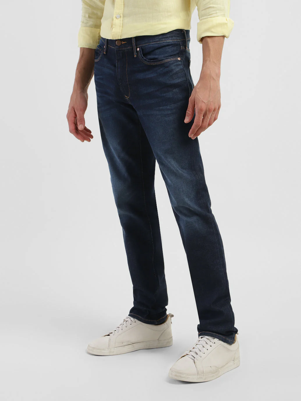 Men's Redloop 511 Blue Slim Fit Mid Rise Jeans - Image 5