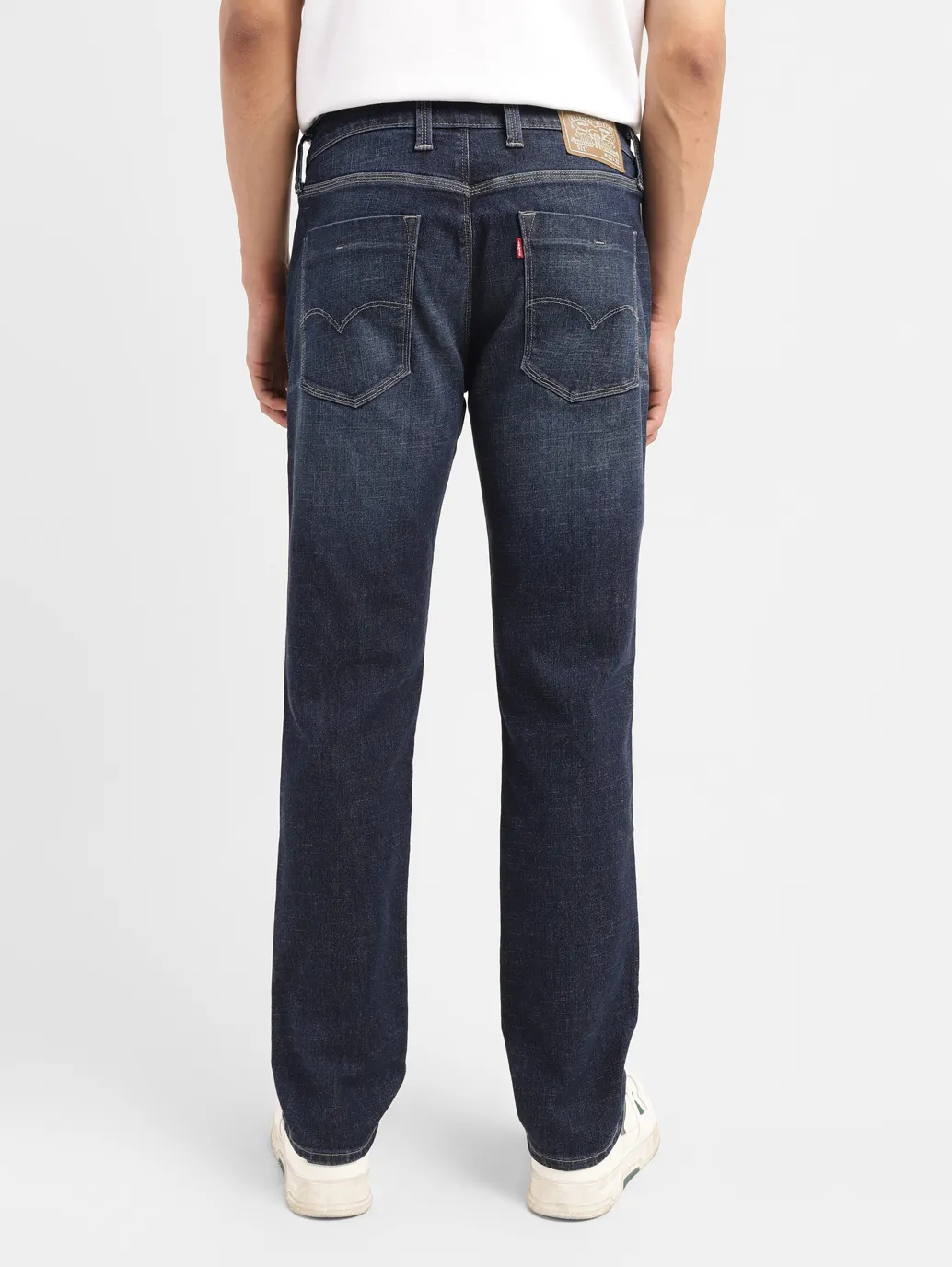 Men's 511 Blue Slim Fit Mid Rise Jeans - Image 3