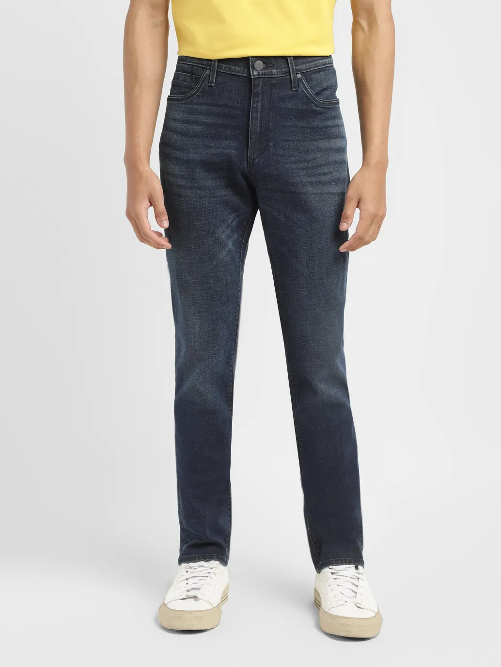 Men's Redloop 511 Blue Slim Fit Mid Rise Jeans - Image 2