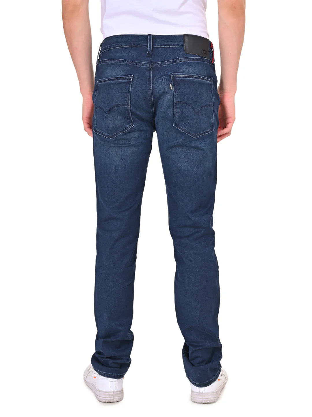Men's Redloop 511 Dark Indigo Slim Fit Mid Rise Jeans - Image 5