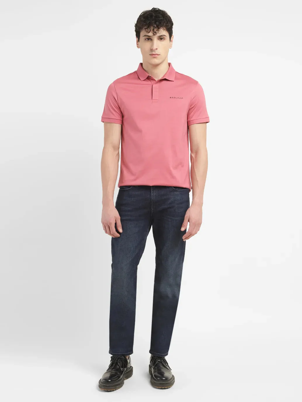 Men's Redloop 511 Blue Slim Fit Mid Rise Jeans