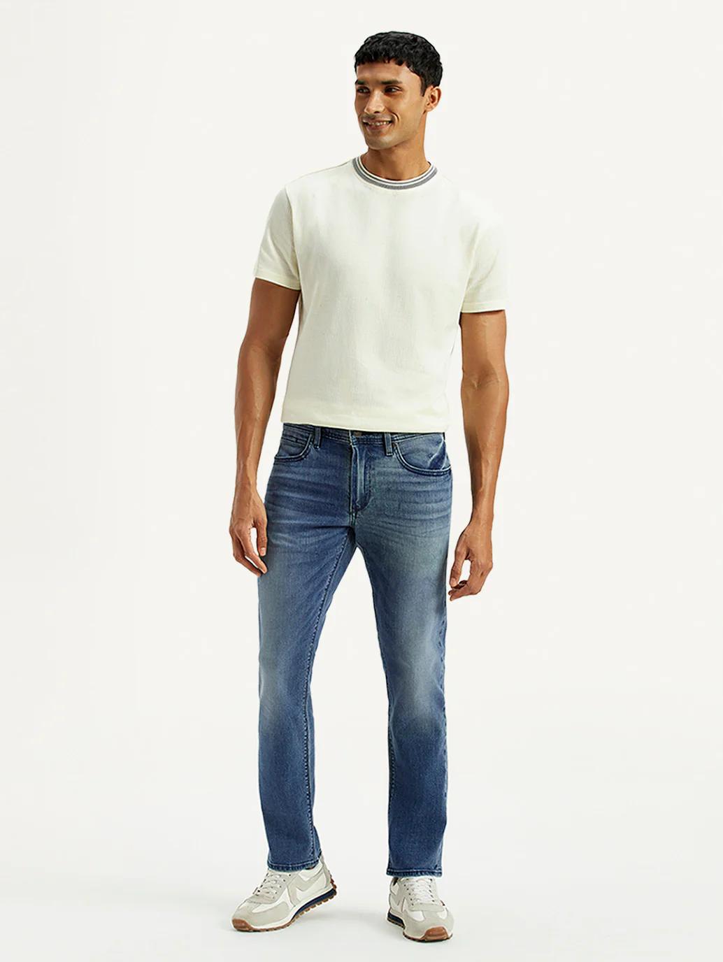 Men's Redloop 511 Dark Indigo Slim Fit Mid Rise Selvedge Jeans - Image 8