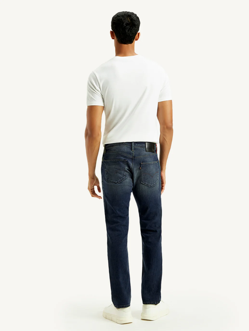 Men's Redloop 511 Dark Indigo Slim Fit Mid Rise Selvedge Jeans - Image 3