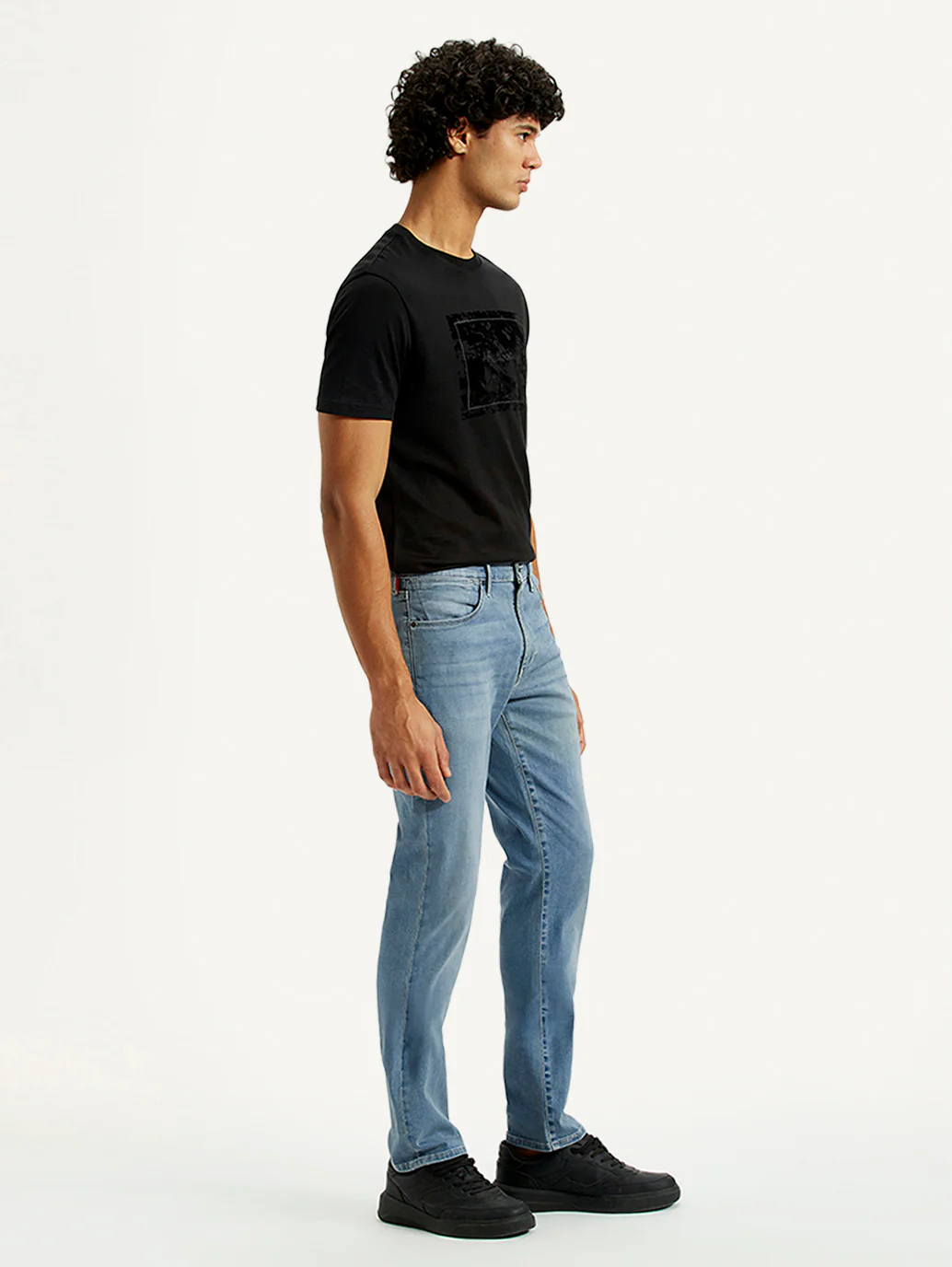 Men's Redloop 511 Dark Indigo Slim Fit Innovation Stretch Jeans - Image 7