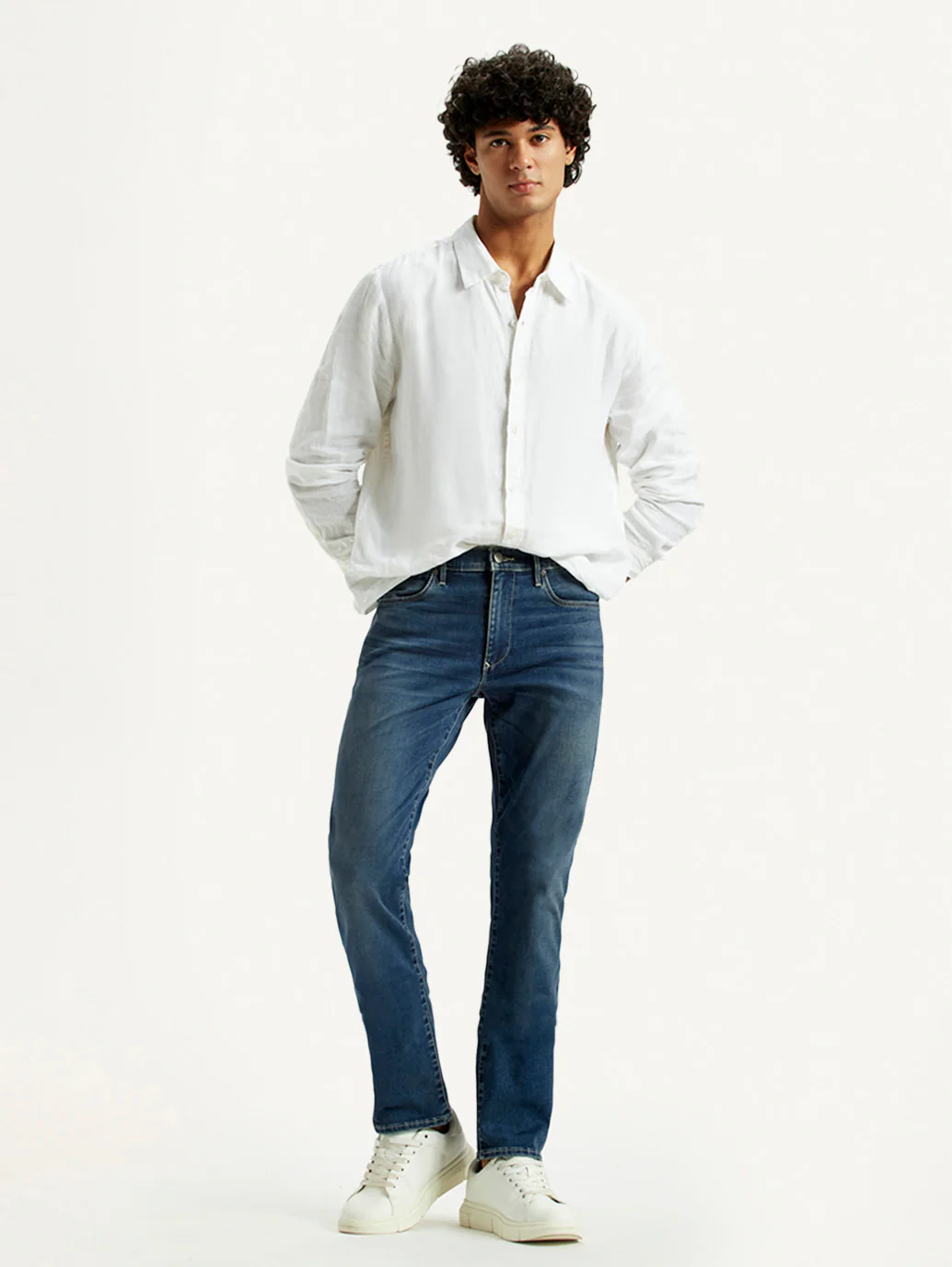 Men's Redloop 511 Dark Indigo Slim Fit Innovation Stretch Jeans