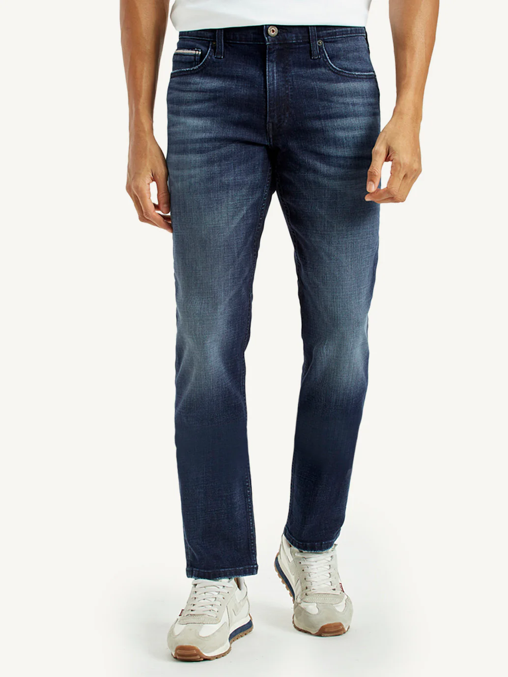 Men's 511 Dark Indigo Slim Fit Mid Rise Jeans - Image 3