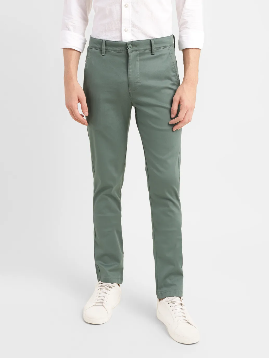 Men's 511 Green Slim Fit Chinos - Image 2