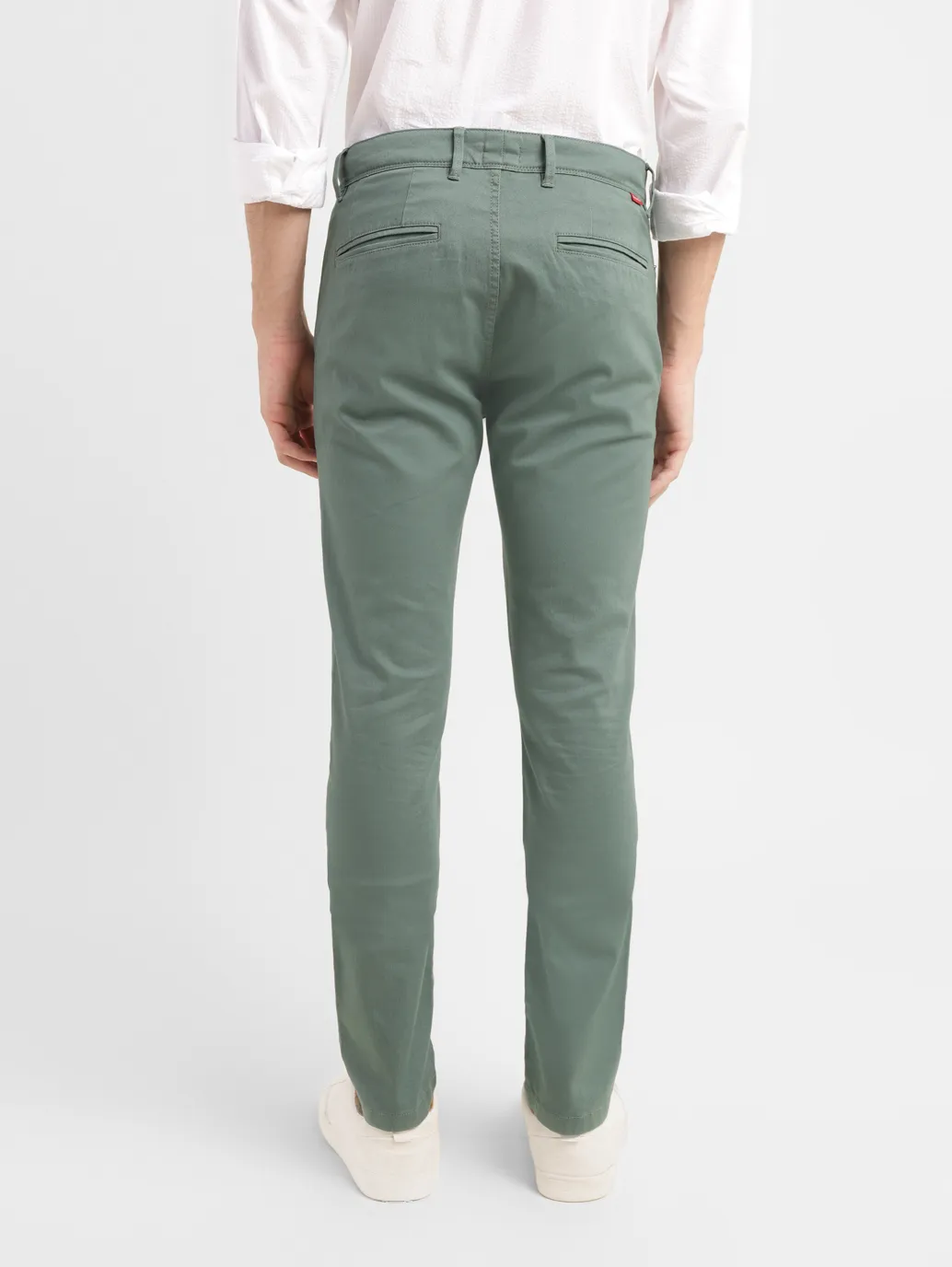 Men's 511 Green Slim Fit Chinos - Image 3