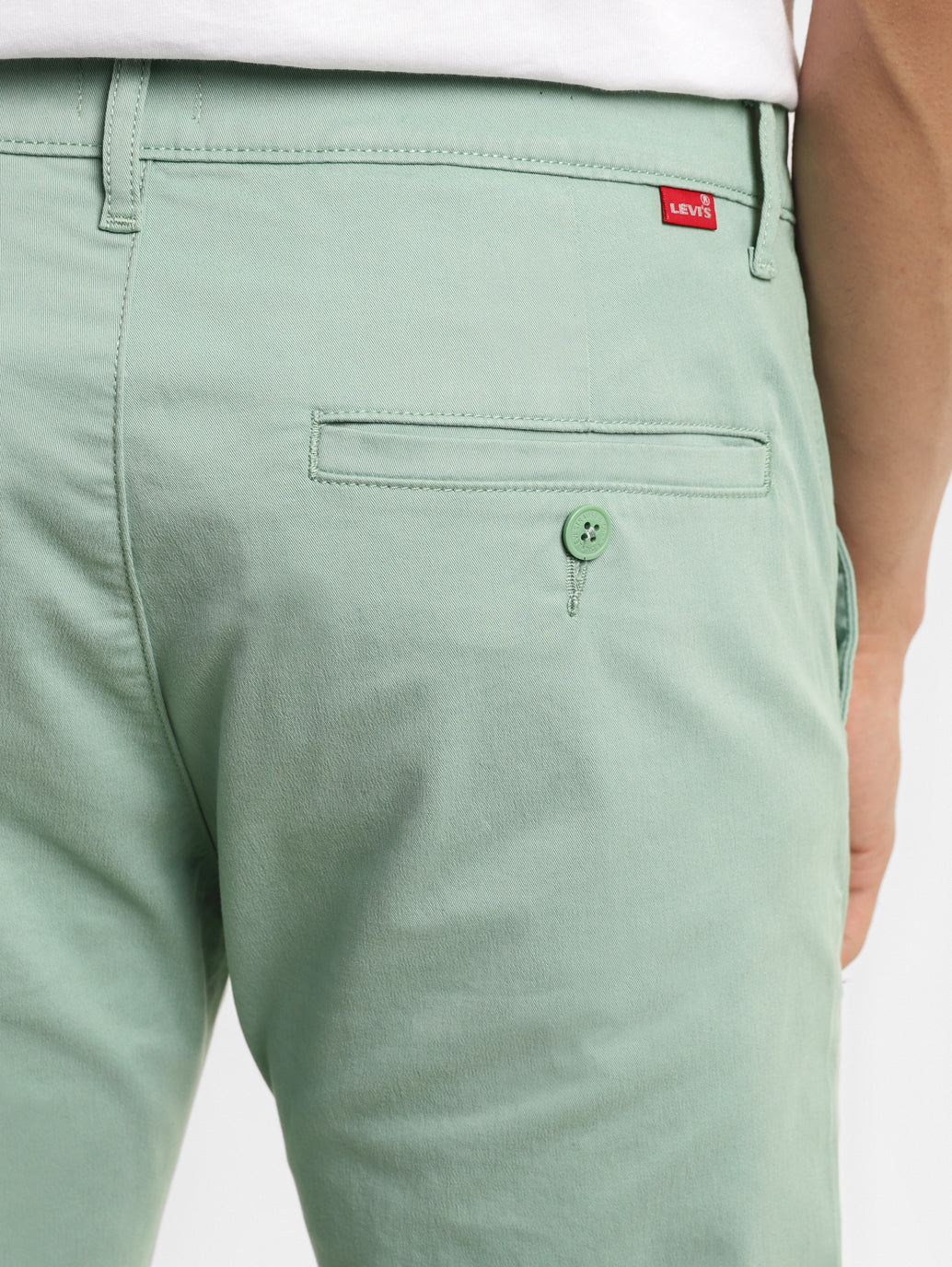 Men's 511 Green Slim Fit Chinos - Image 8
