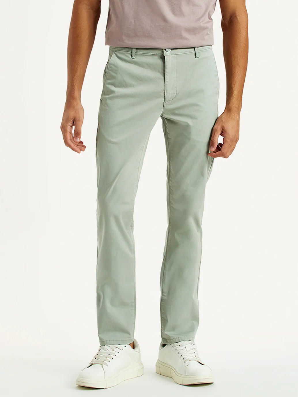 Men's 511 Green Slim Fit Mid Rise Chinos - Image 2