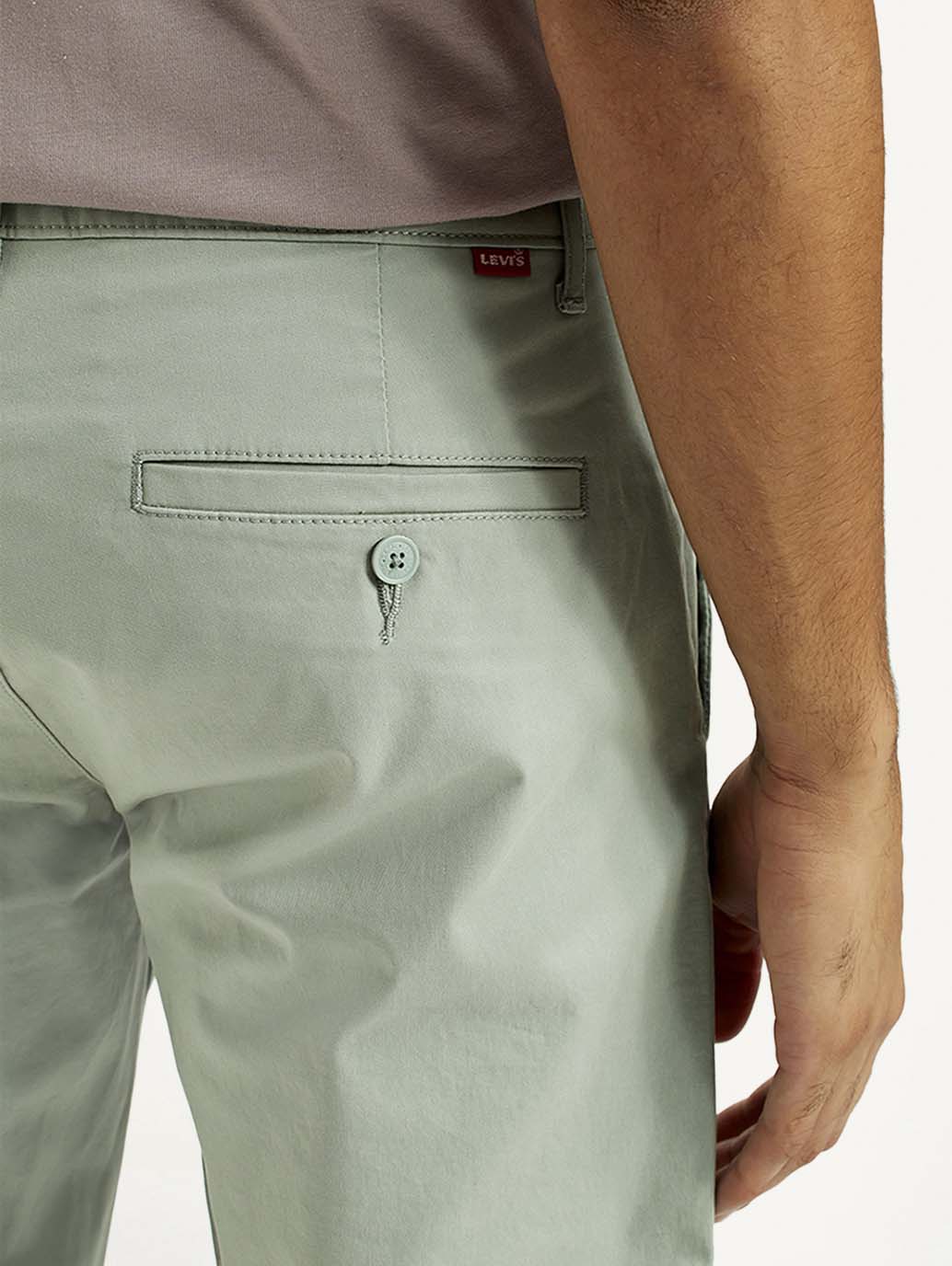 Men's 511 Green Slim Fit Mid Rise Chinos - Image 5