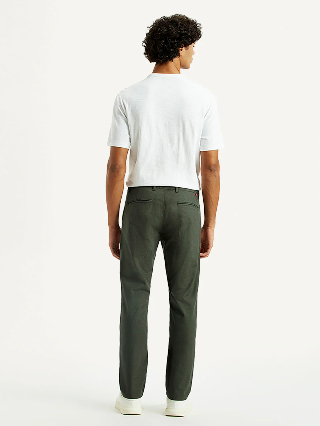 Men's 511 Green Slim Fit Mid Rise Chinos - Image 3
