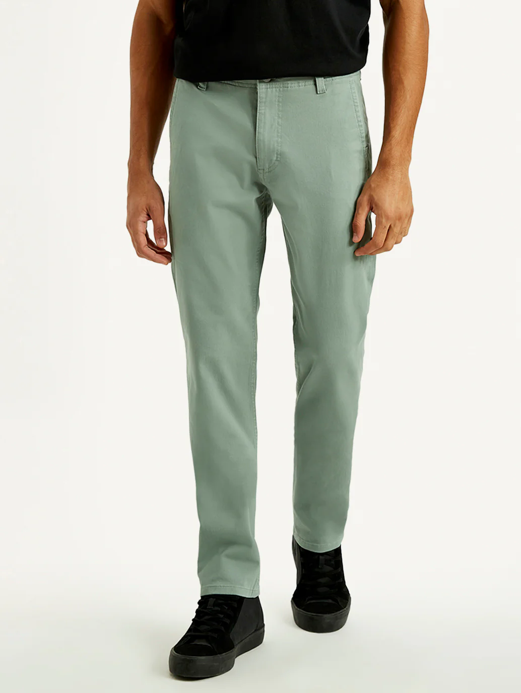 Men's 511 Green Slim Fit Mid Rise Chinos - Image 2