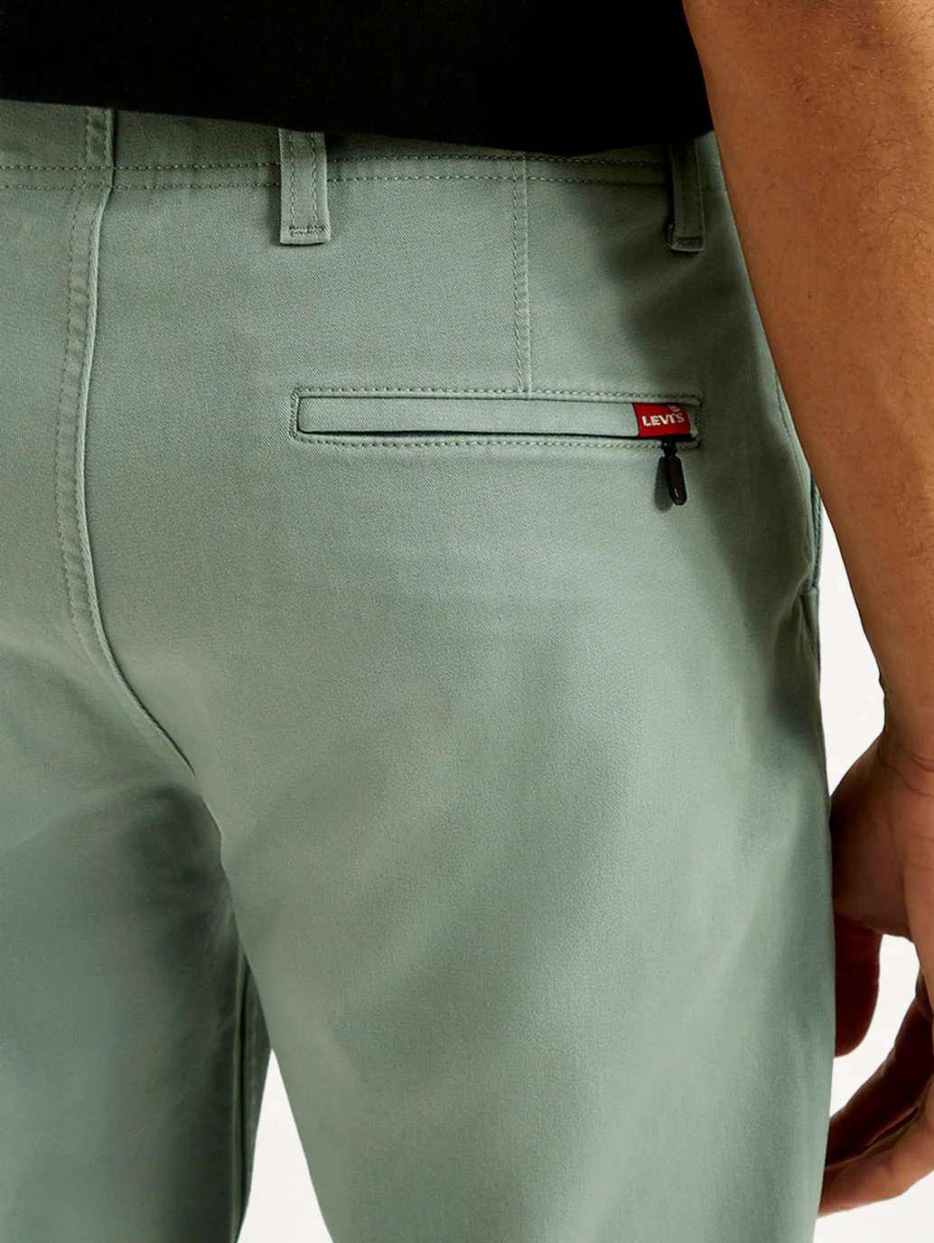 Men's 511 Green Slim Fit Mid Rise Chinos - Image 5