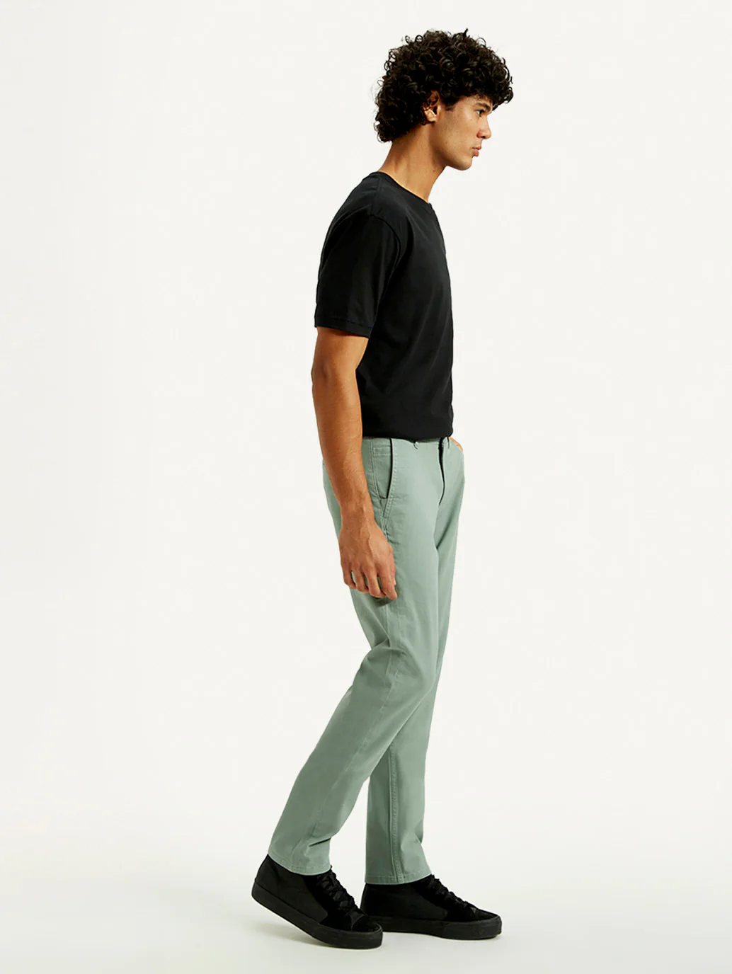 Men's 511 Green Slim Fit Mid Rise Chinos - Image 6