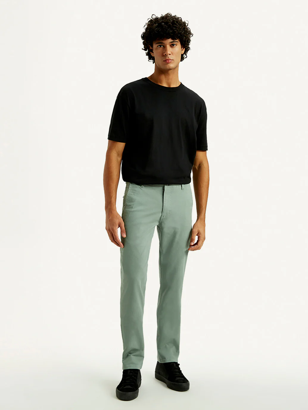 Men's 511 Green Slim Fit Mid Rise Chinos - Image 8