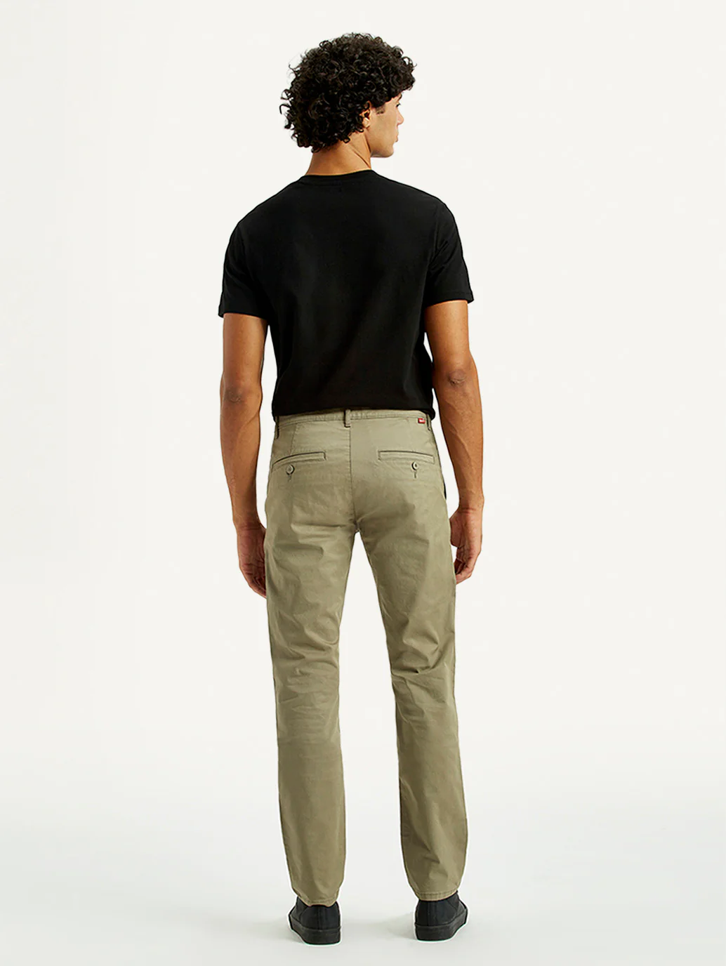 Men's 511 Green Slim Fit Mid Rise Chinos - Image 3
