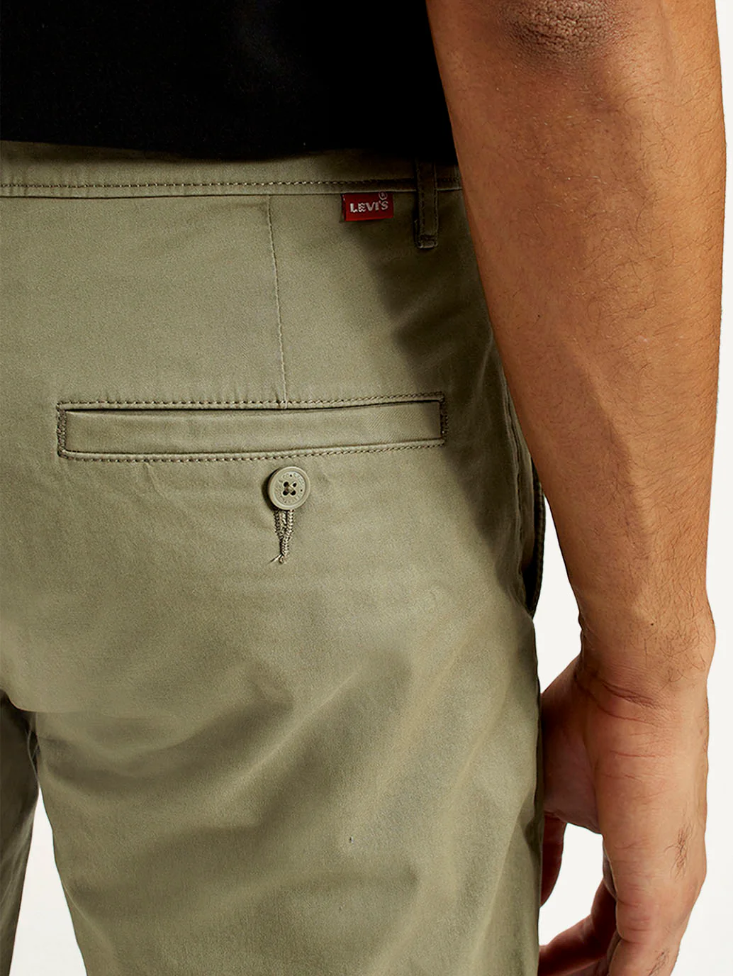 Men's 511 Green Slim Fit Mid Rise Chinos - Image 5