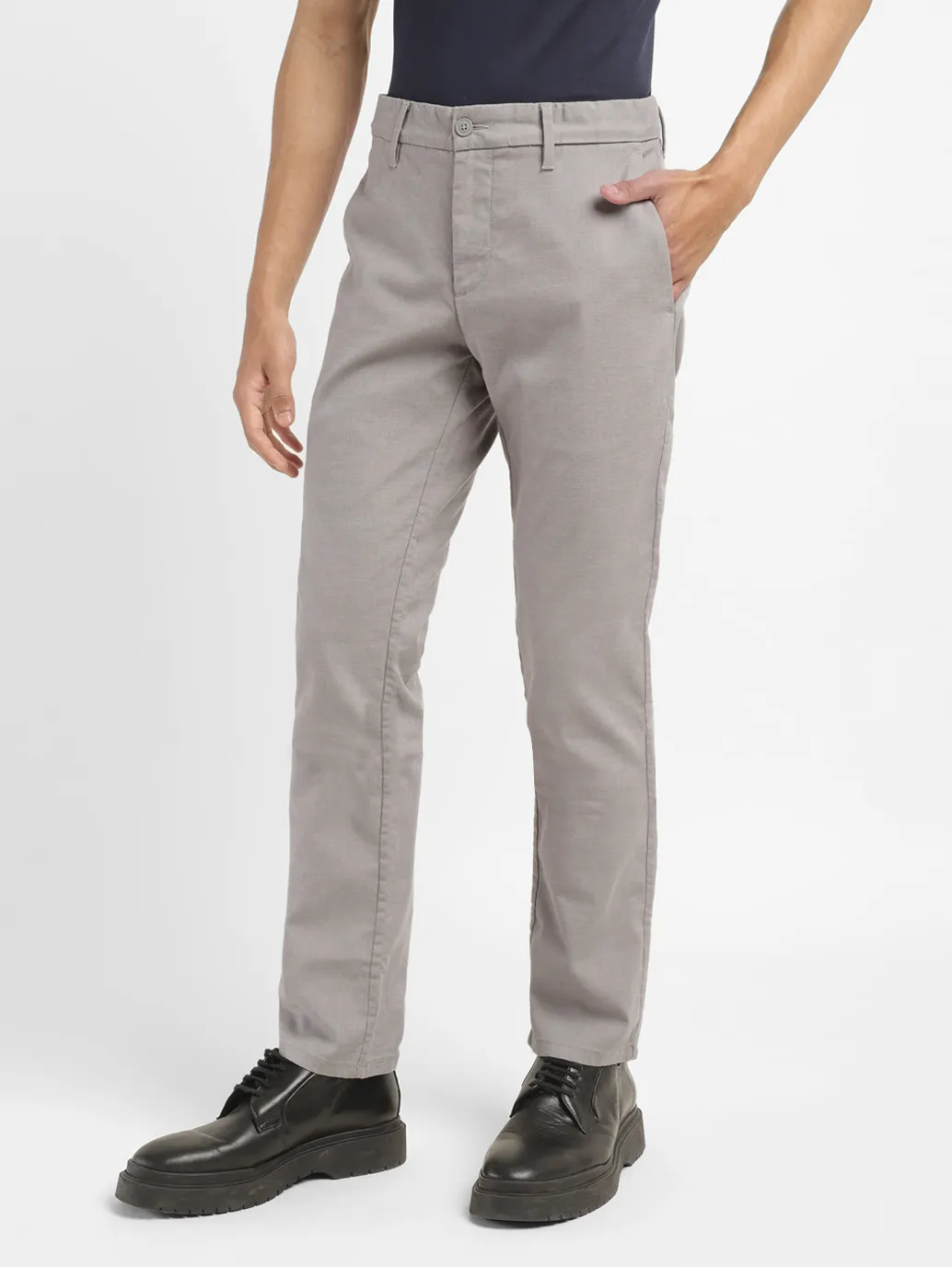 Men's 511 Grey Slim Fit Chinos - Image 5