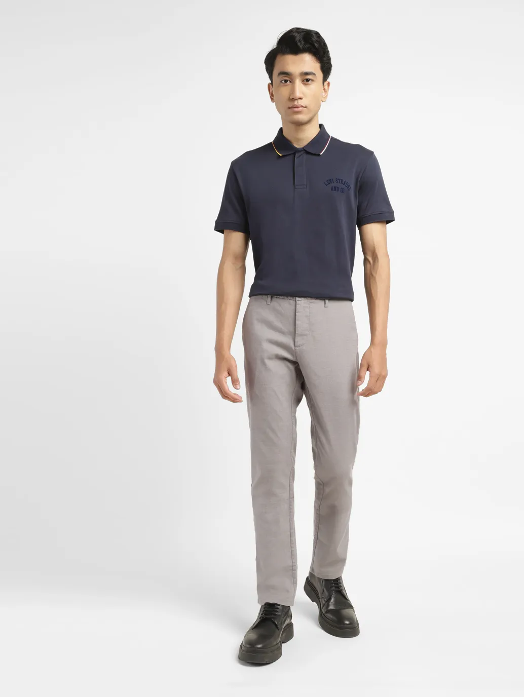 Men's 511 Grey Slim Fit Chinos - Image 9