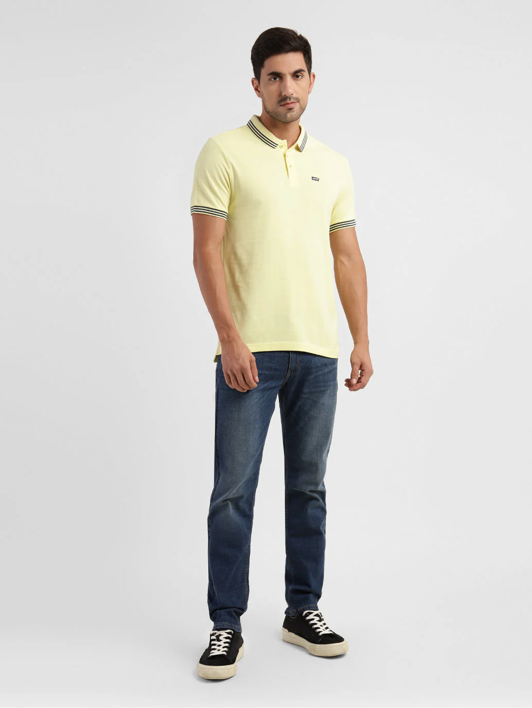 Men's 511 Blue Slim Fit Mid Rise Jeans - Image 6