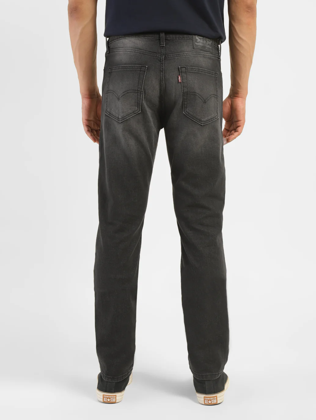 Men's 511 Grey Slim Fit Mid Rise Jeans - Image 5