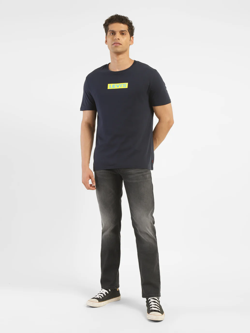 Men's 511 Grey Slim Fit Mid Rise Jeans - Image 9