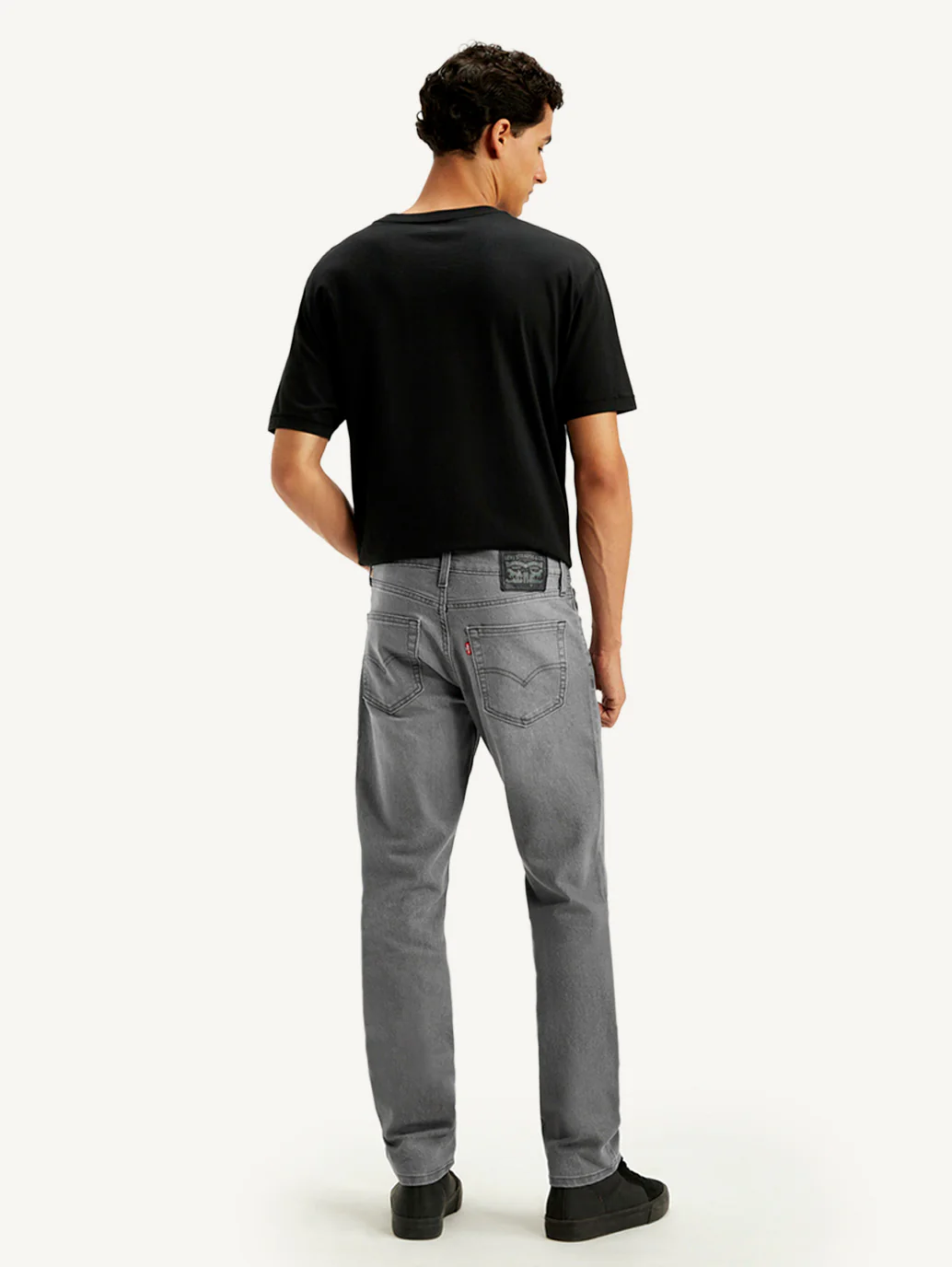 Men's 511 Grey Slim Fit Mid Rise Jeans - Image 3
