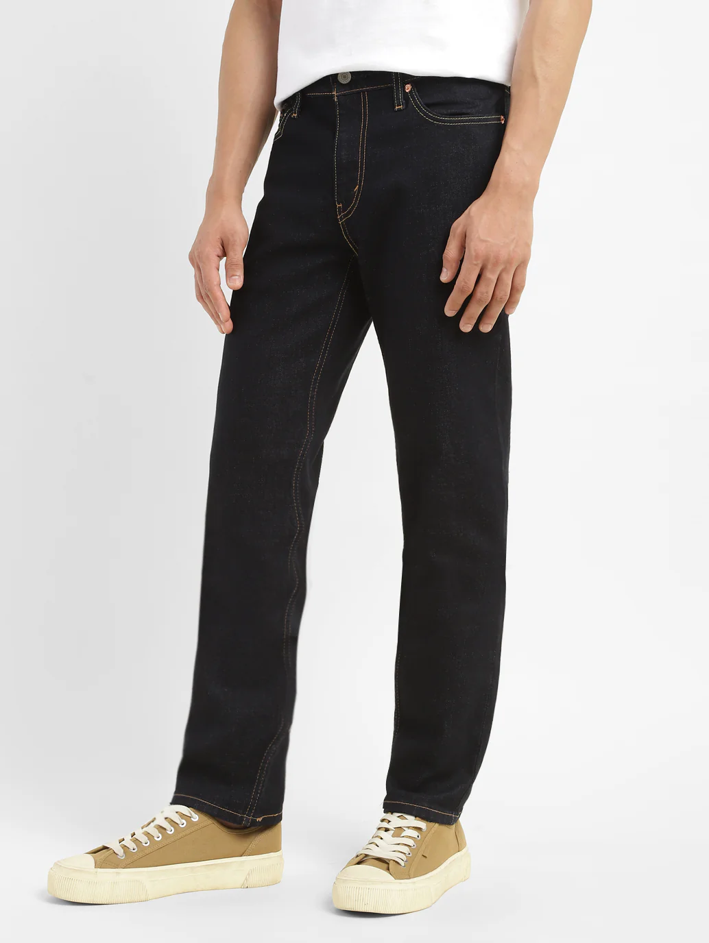 Men's 511 Blue Slim Fit Mid Rise Jeans - Image 6