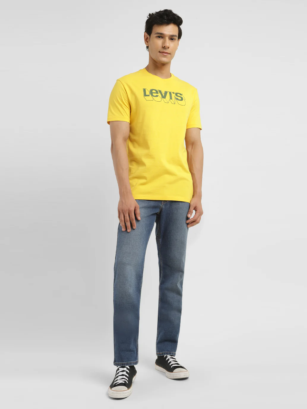 Men's 511 Blue Slim Fit Mid Rise Jeans - Image 7