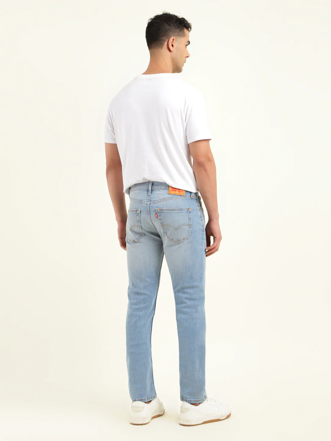 Men's 511 Blue Slim Fit Mid Rise Jeans - Image 3