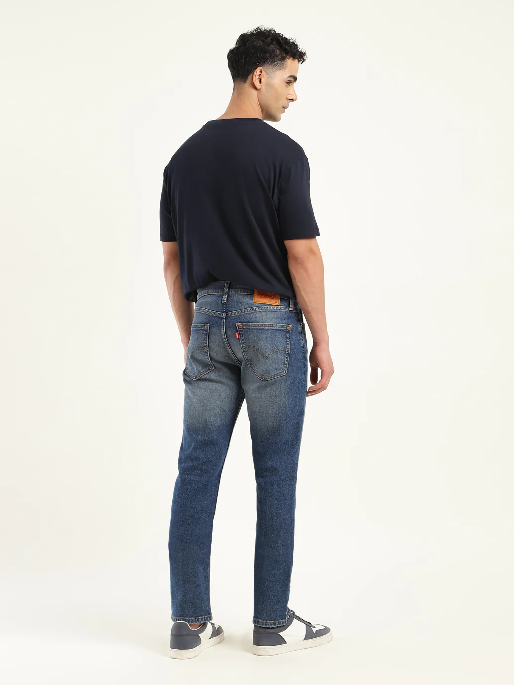 Men's 511 Blue Slim Fit Mid Rise Jeans - Image 2
