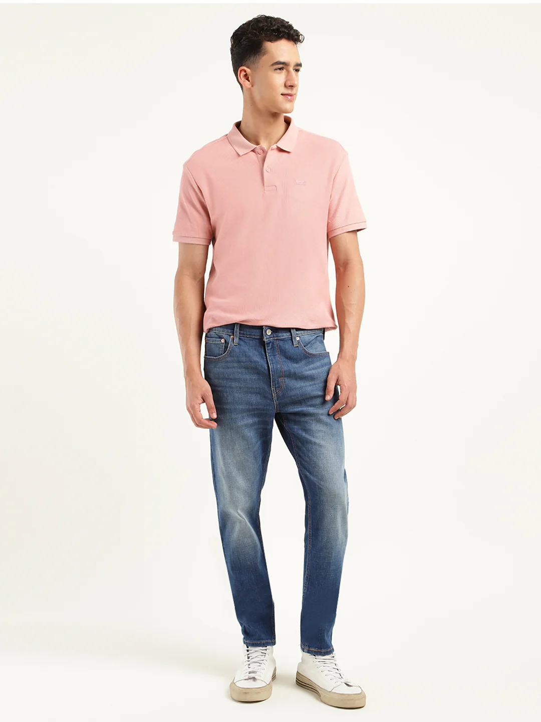 Men's 511 Blue Slim Fit Mid Rise Jeans - Image 2