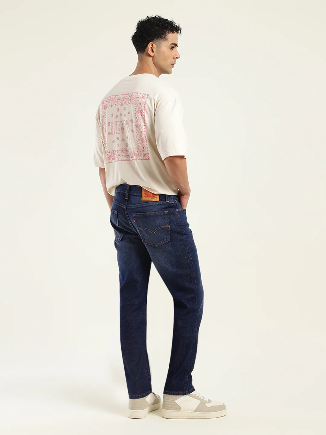 Men's 511 Blue Slim Fit Mid Rise Jeans - Image 2