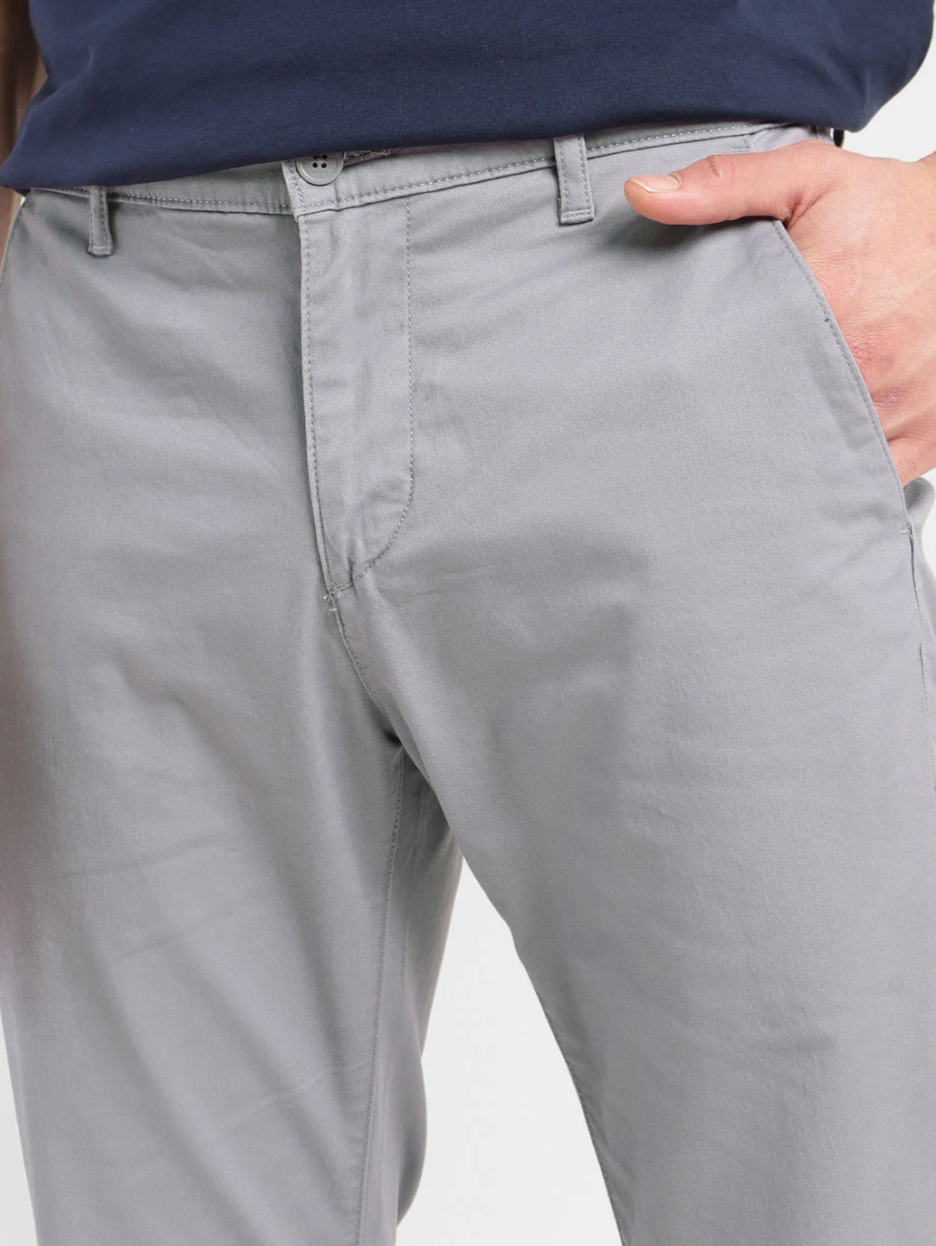 Men's 511 Grey Slim Fit Chinos - Image 6