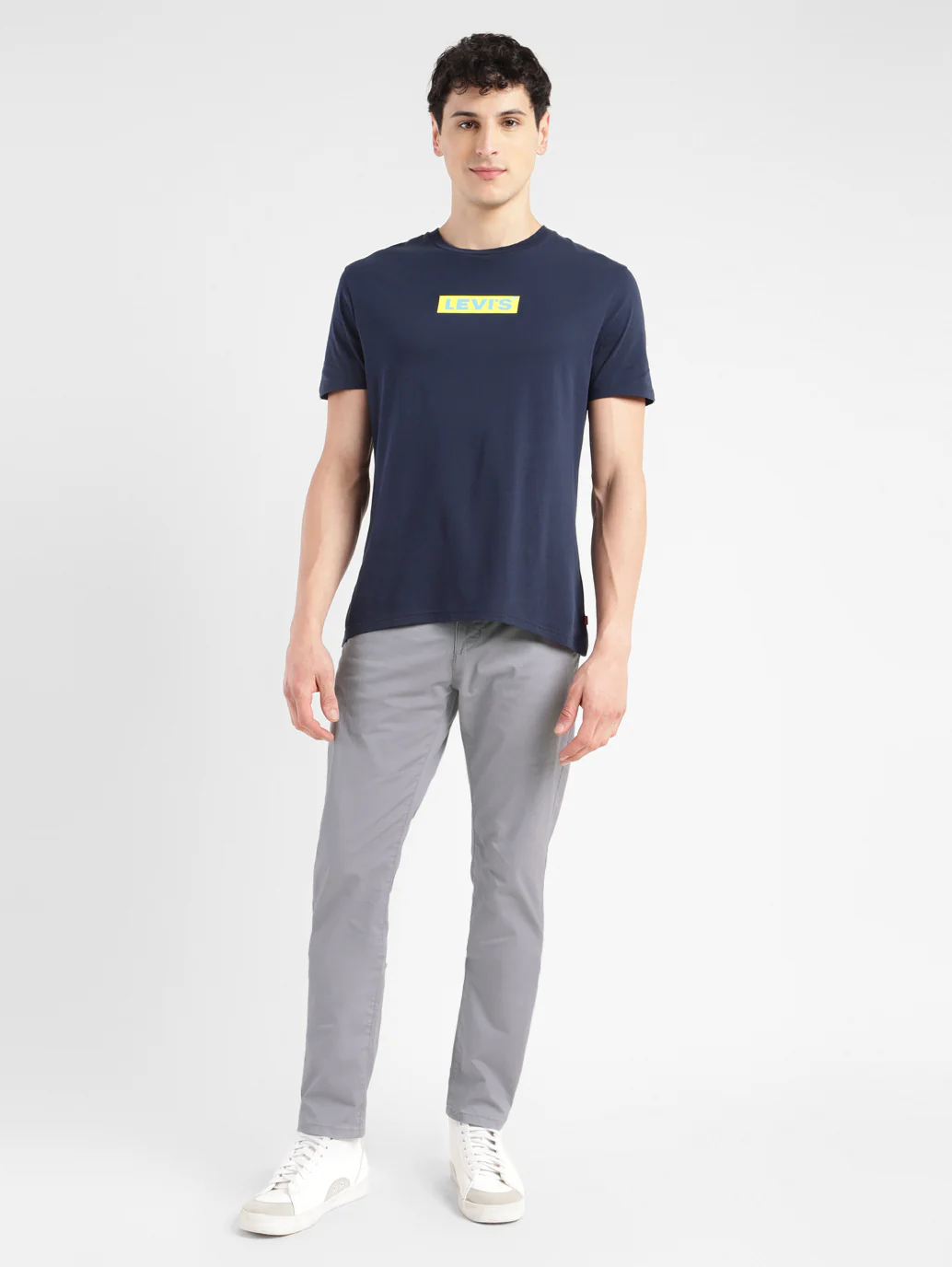 Men's 511 Grey Slim Fit Chinos - Image 8