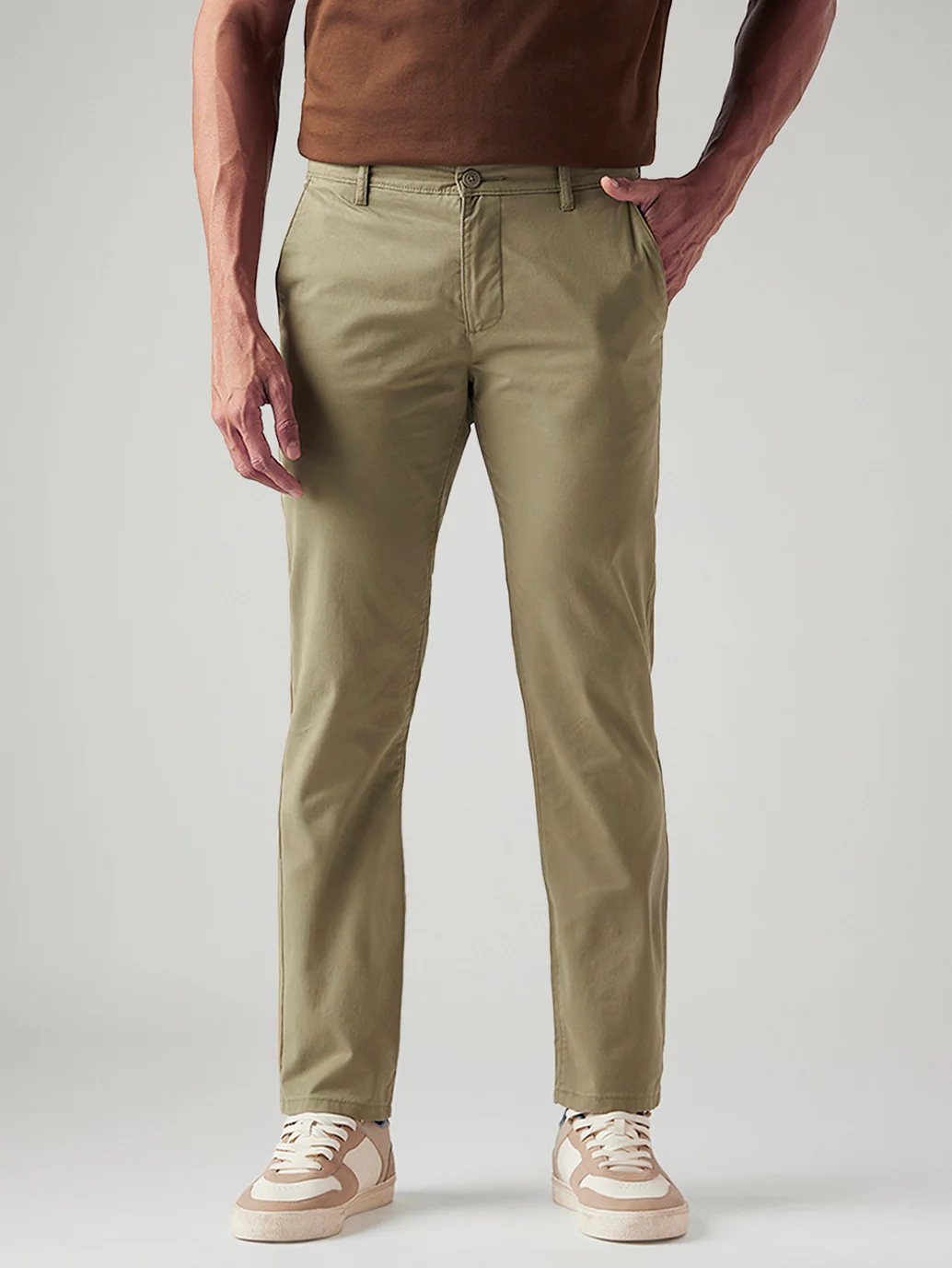 Men's 511 Khaki Slim Fit Mid Rise Chinos - Image 3