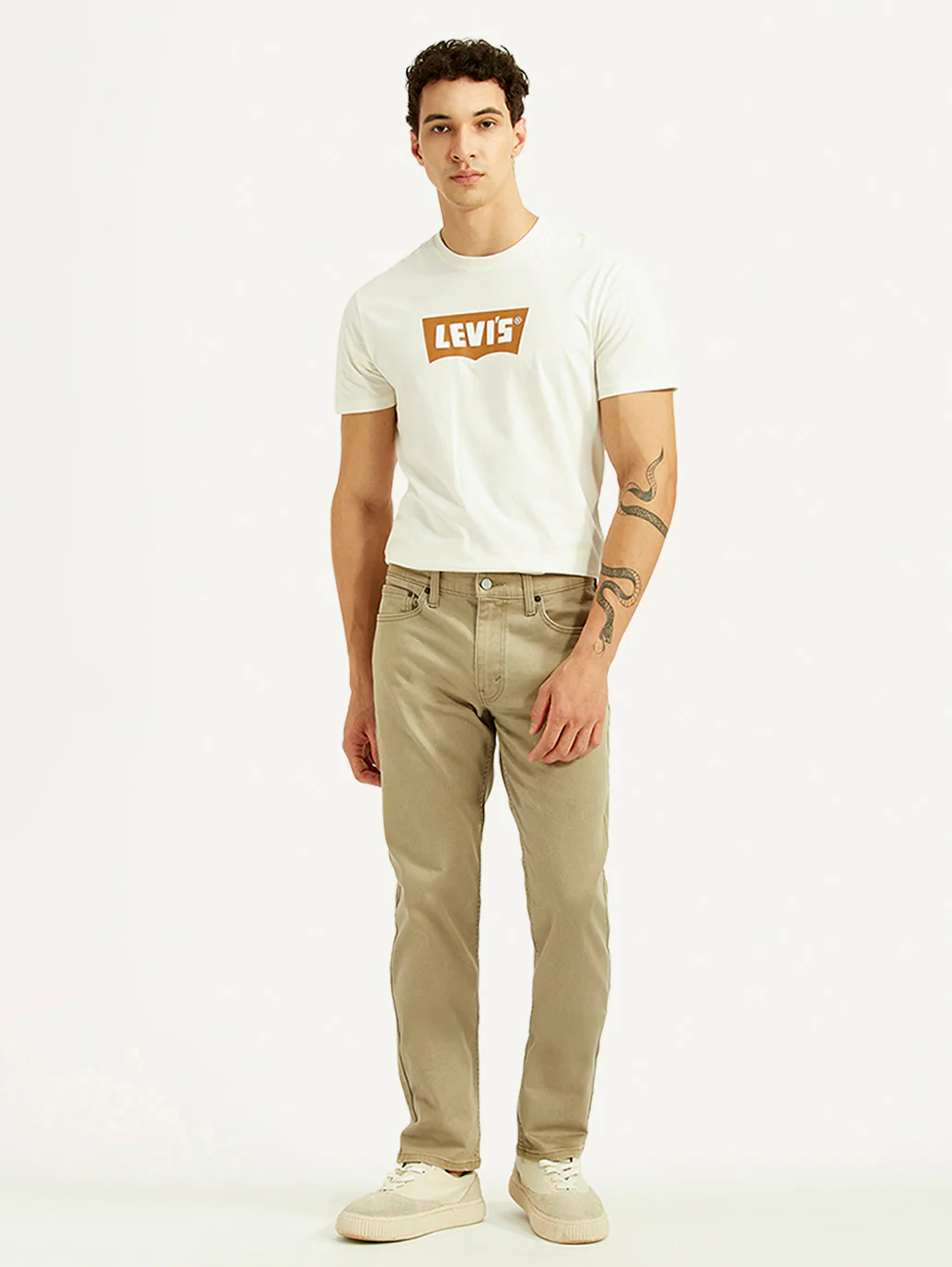 Men's 511 Khaki Slim Fit Mid Rise Jeans - Image 2