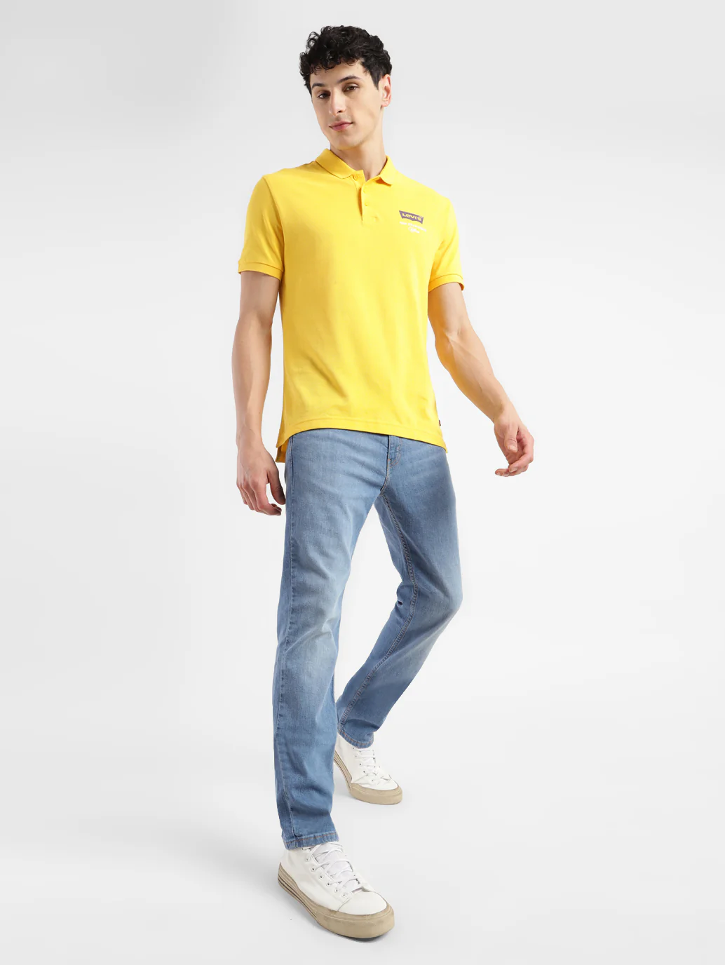 Men's 511 Blue Slim Fit Mid Rise Jeans - Image 8