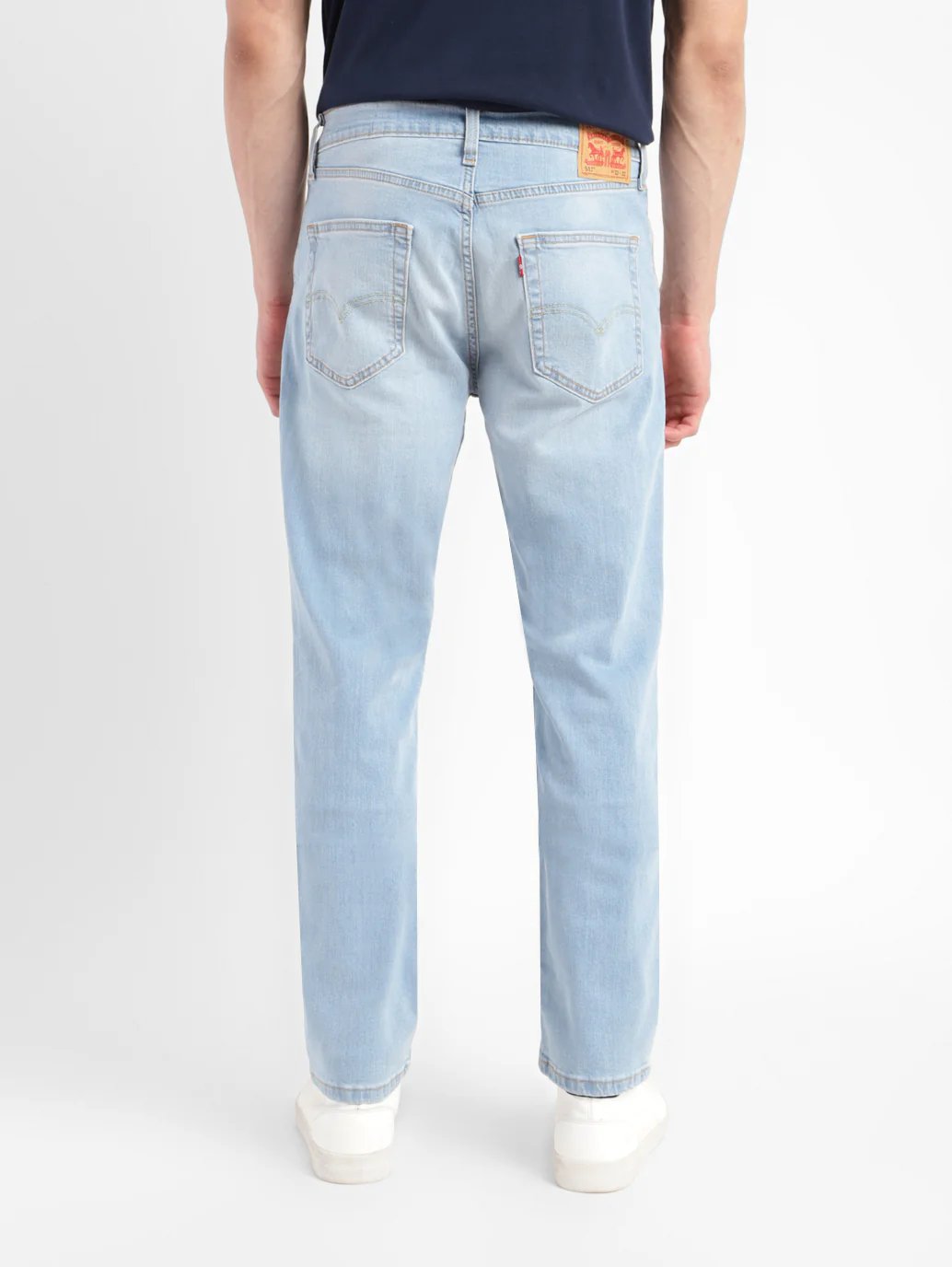 Men's 511 Blue Slim Fit Mid Rise Jeans - Image 3