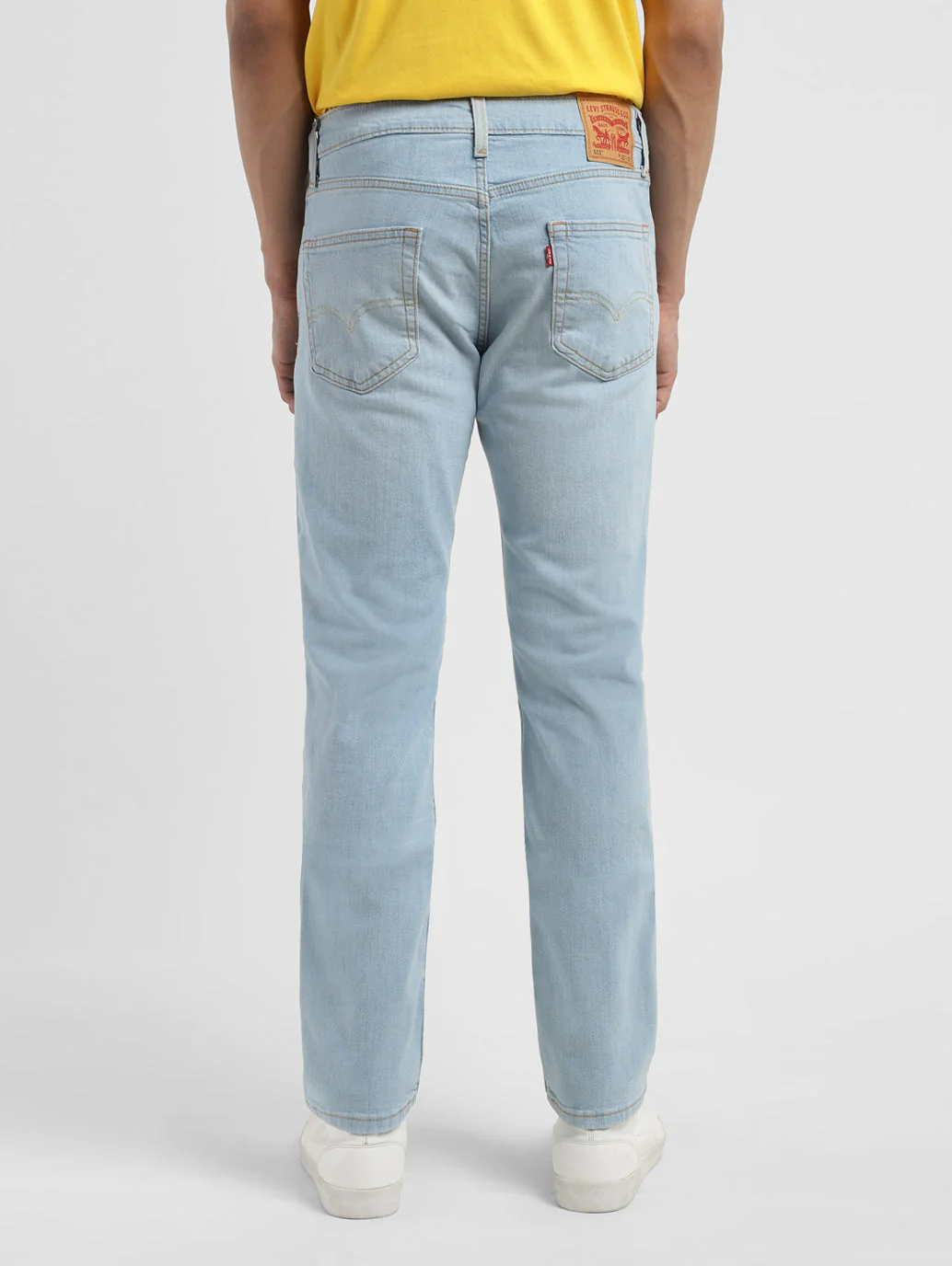 Men's 511 Blue Slim Fit Mid Rise Jeans - Image 3