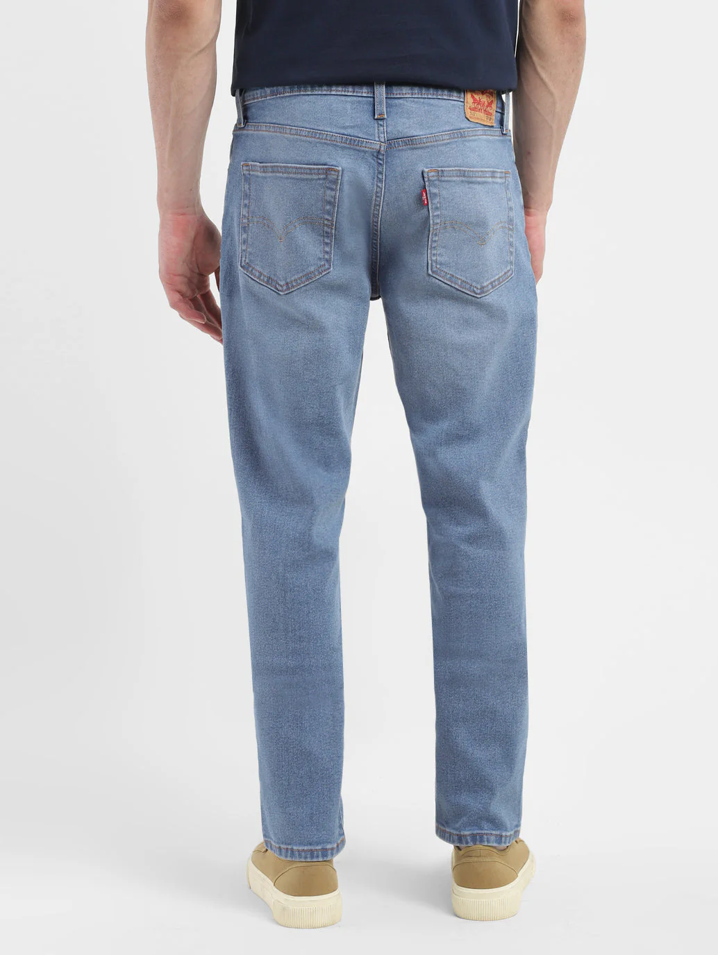 Men's 511 Blue Slim Fit Mid Rise Jeans - Image 3