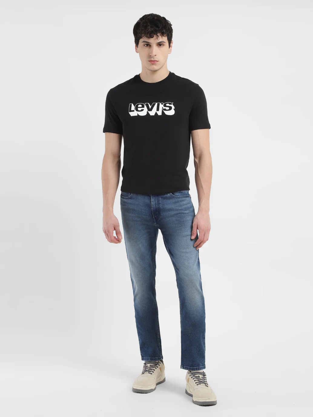 Men's 511 Blue Slim Fit Mid Rise Jeans - Image 7