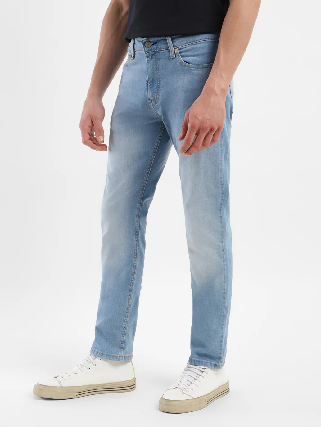Men's 511 Blue Slim Fit Mid Rise Jeans - Image 5