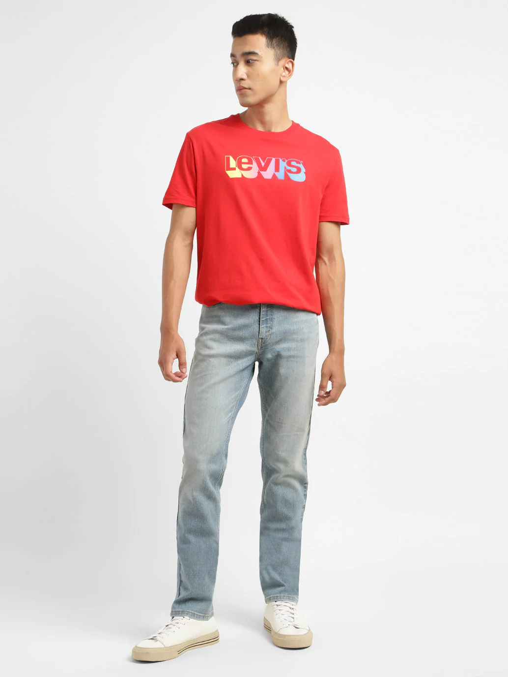 Men's 511 Blue Slim Fit Mid Rise Jeans - Image 2