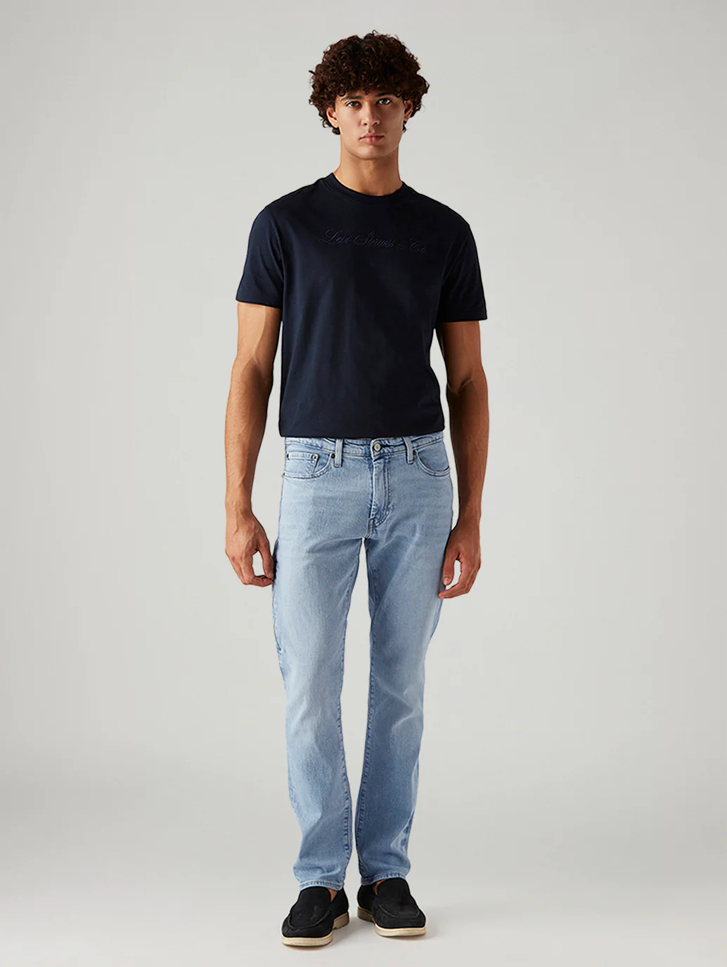 Men's 511 Light Blue Slim Fit Mid Rise Commuter Jeans - Image 7