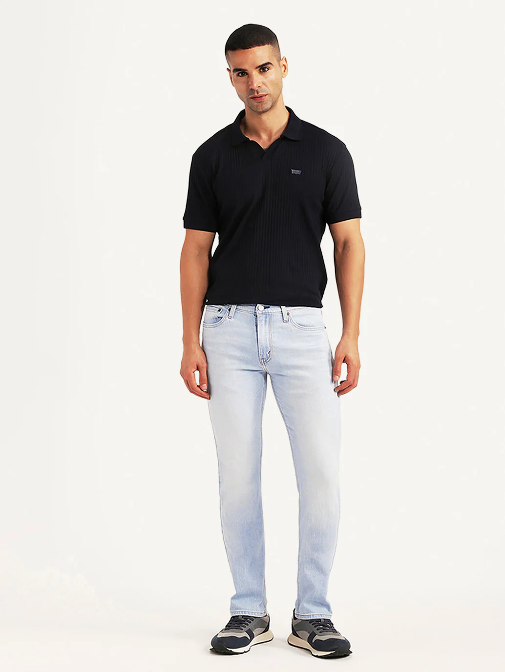 Men's 511 Light Blue Slim Fit Mid Rise Jeans - Image 2