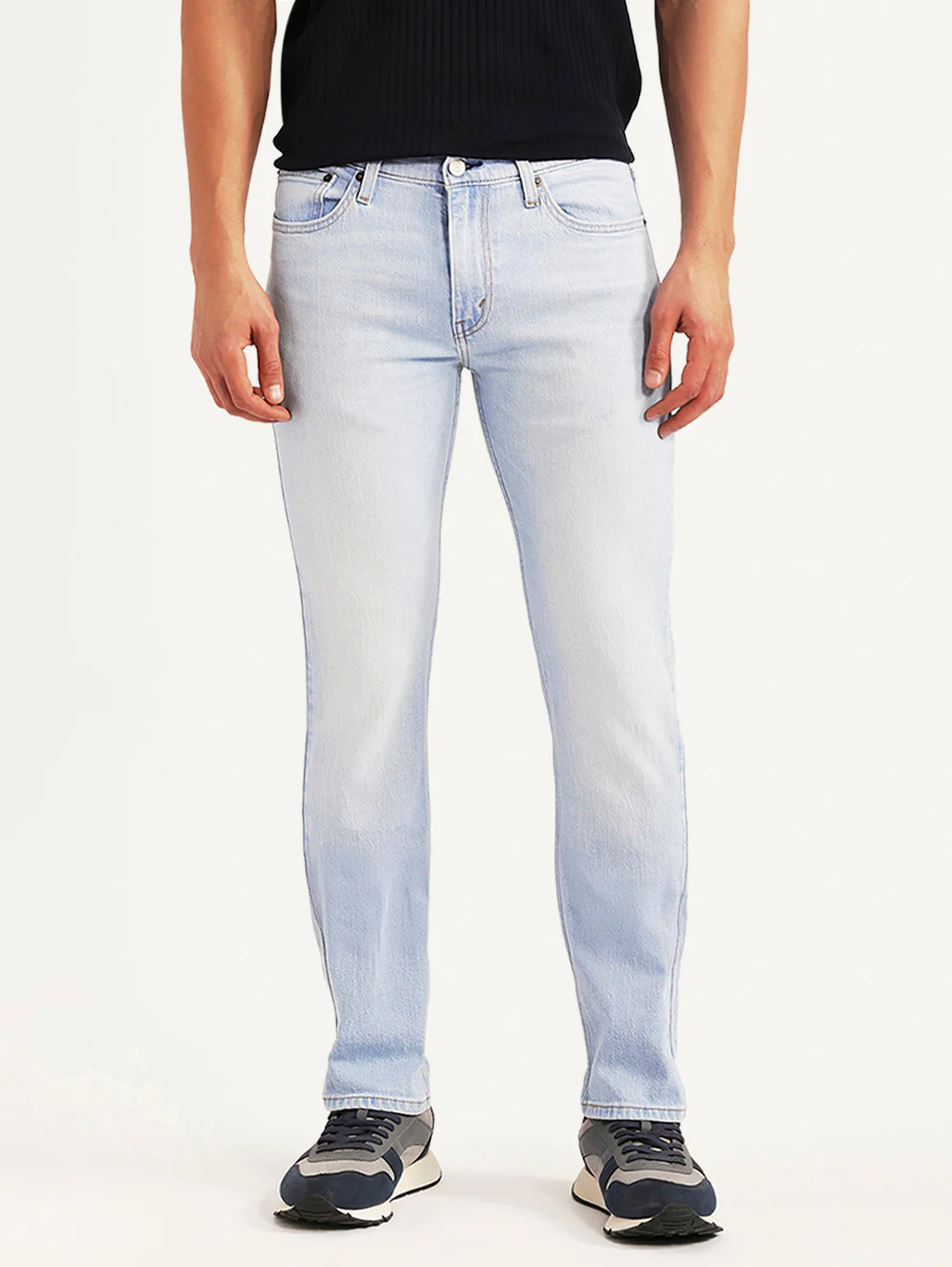 Men's 511 Light Blue Slim Fit Mid Rise Jeans - Image 3
